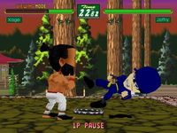 une photo d'Ã©cran de Virtua Fighter Kids sur Sega Saturn